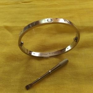 Iconic scrow bracelets.